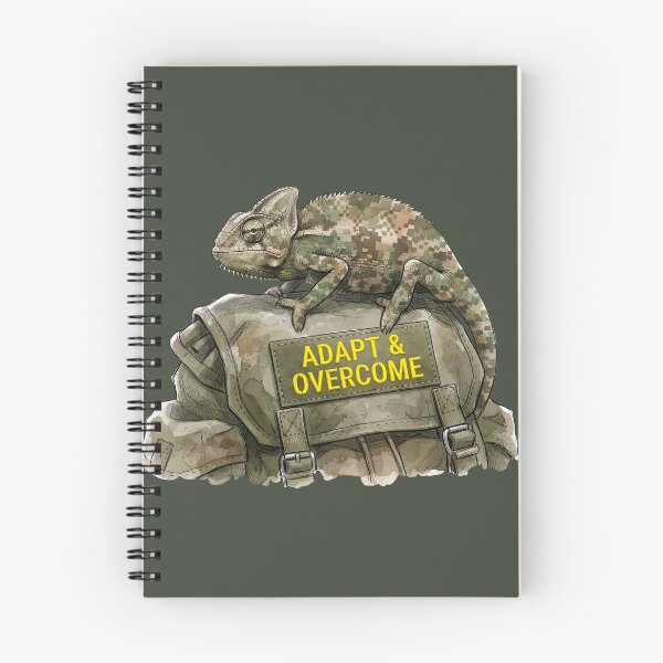 Item preview, Adapt & Overcome - Tactical Camo Chameleon Art designed and sold by SoulPT.