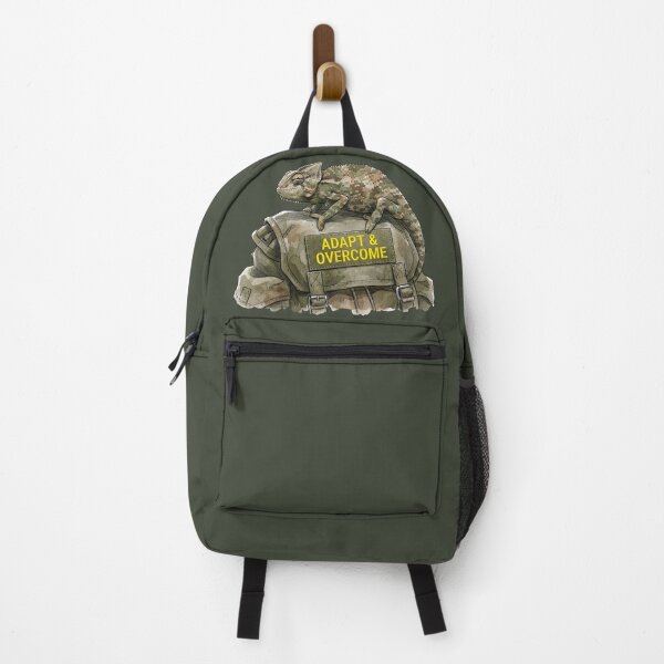 Item preview, Adapt & Overcome - Tactical Camo Chameleon Art designed and sold by SoulPT.
