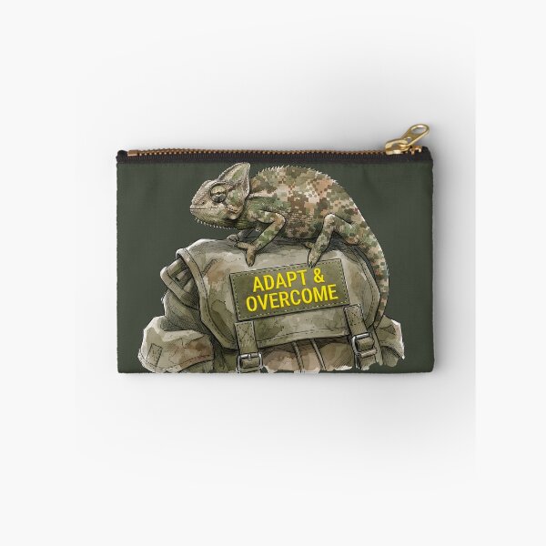 Item preview, Adapt & Overcome - Tactical Camo Chameleon Art designed and sold by SoulPT.