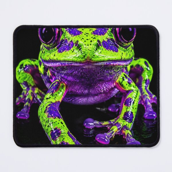 Item preview, Ultraviolet Lime Dart Frog designed and sold by Einkstudio.