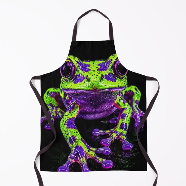 Item preview, Ultraviolet Lime Dart Frog designed and sold by Einkstudio.