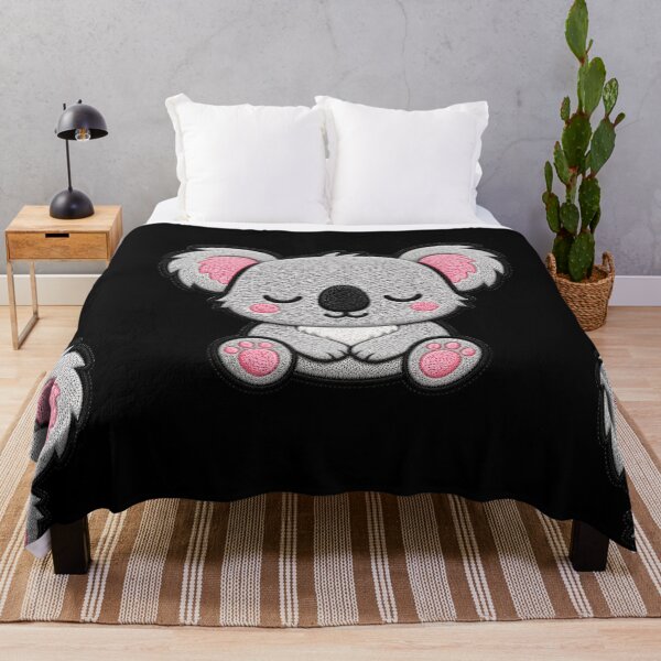 Item preview, Cute Koala Embroidery Patch Illustration designed and sold by ColorSplash123.