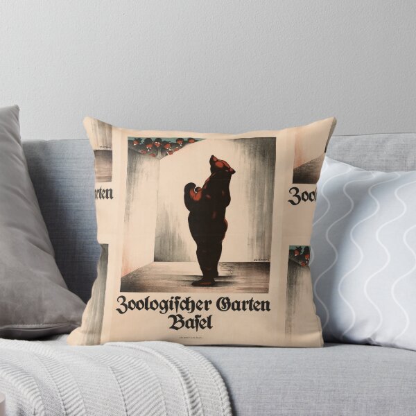 Item preview, Vintage Basel Zoo Poster | 1912 Burkhard Mangold Art | Antique Sachplakat Style | Bear Illustration | Early 20th Century Graphic Design designed and sold by artofuniverse.