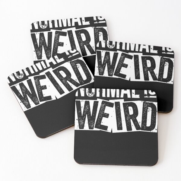 Item preview, Normal Is Weird Millennial Hipster Emo Teen Unique Individual Anti Bully designed and sold by StudioGothics.