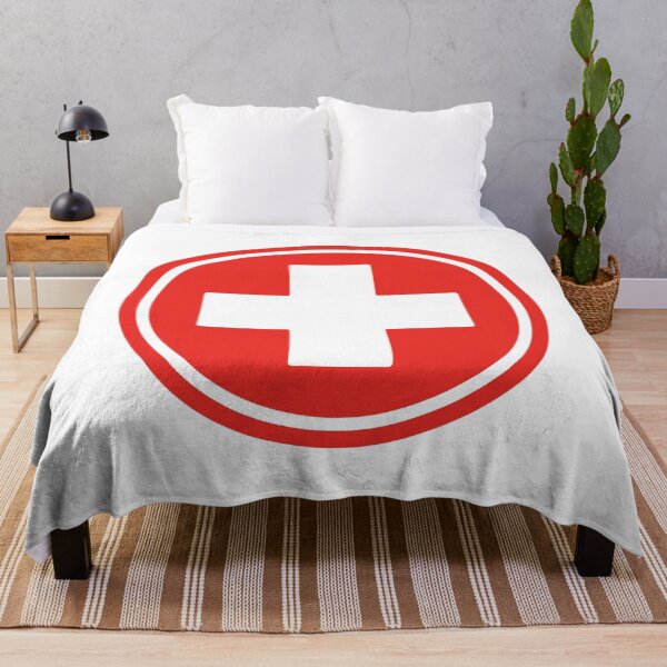 Item preview, Red First Aid Cross Medical Emergency Healthcare Symbol designed and sold by VectorForge Studio.