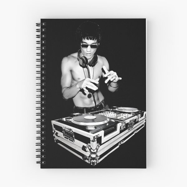 Item preview, Kung Fu DJ Retro Martial Arts Vinyl Turntable Music Graphic designed and sold by MusixMerch.