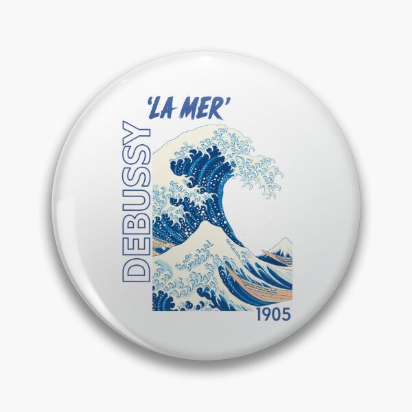 Item preview, Wave debussy la mer 1905 designed and sold by dariakustocr.