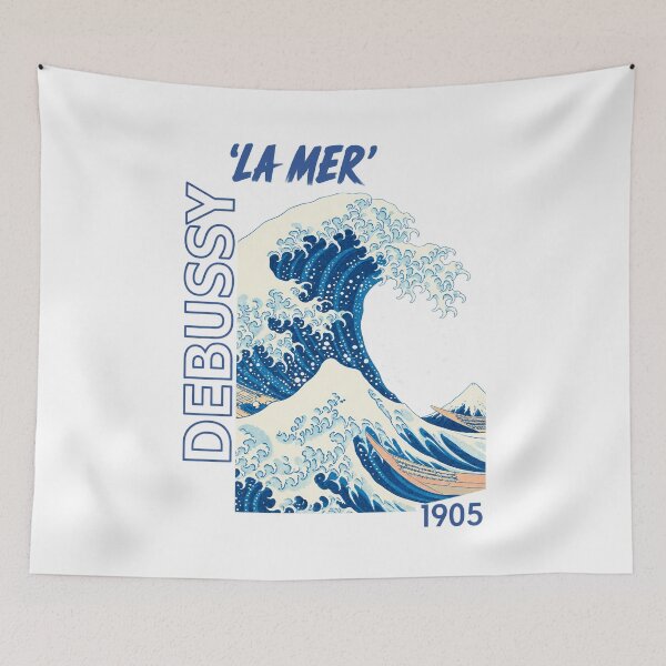 Item preview, Wave debussy la mer 1905 designed and sold by dariakustocr.