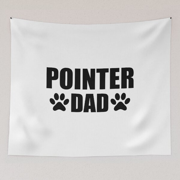 Item preview, Pointer Dad Paw Print Dog Lover Statement designed and sold by SoyLamderma.