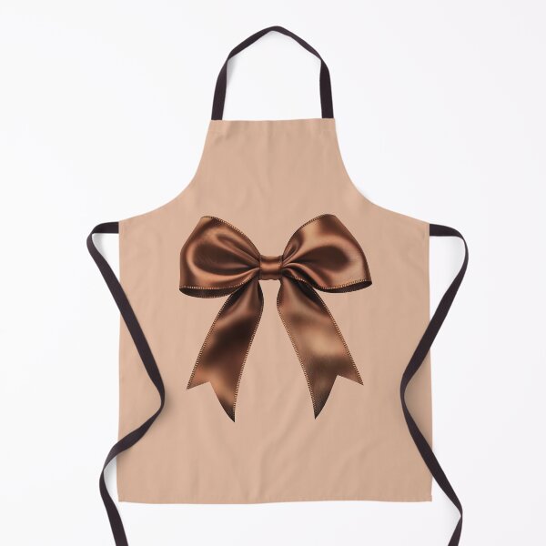 Item preview, Chocolate Brown Satin Coquette Bow designed and sold by jianina-alondra.