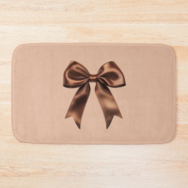 Item preview, Chocolate Brown Satin Coquette Bow designed and sold by jianina-alondra.