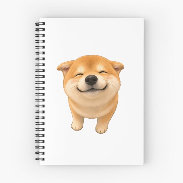 Item preview, Cute Happy Shiba Inu Cartoon – Adorable Kawaii Dog Illustration designed and sold by diahsariw.