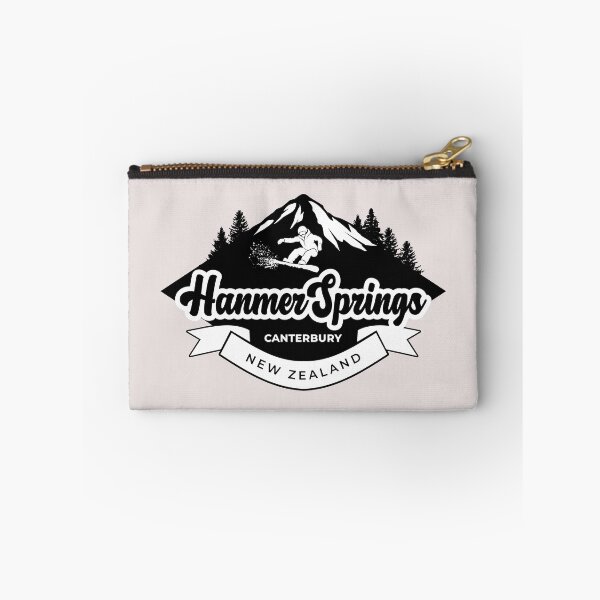 Item preview, Hanmer Springs Ski Area in Black designed and sold by MY NEW ZEALAND.