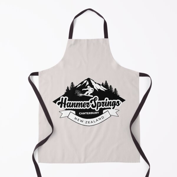 Item preview, Hanmer Springs Ski Area in Black designed and sold by MY NEW ZEALAND.