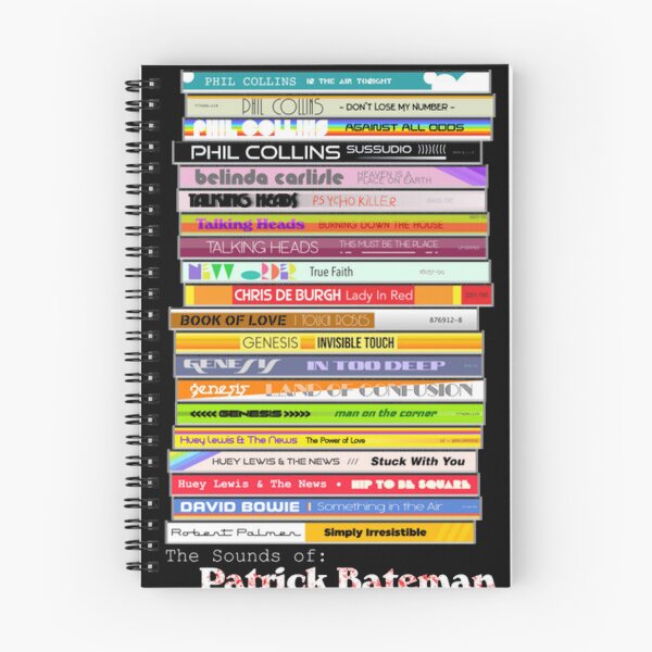 Item preview, The Sounds Of Patrick Bateman American Psycho Fan designed and sold by Marcel Andrade.