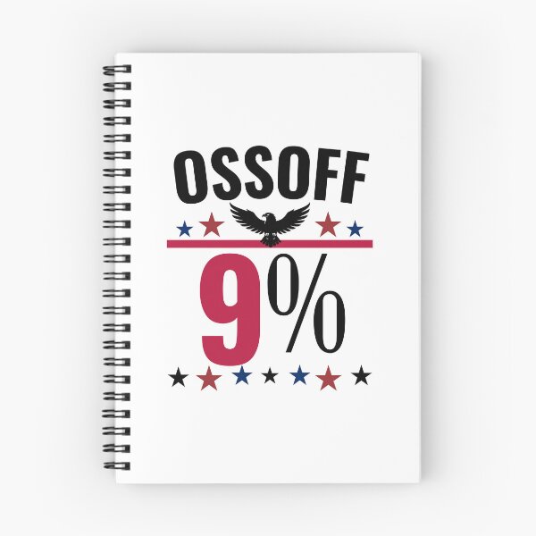 Item preview, Ossoff 9% Political Statement Graphic | Minimal Election Humor Design | Georgia Voters & Political Fans | T-Shirt designed and sold by Teetreasure2.