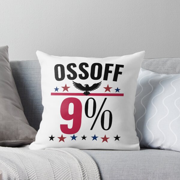 Item preview, Ossoff 9% Political Statement Graphic | Minimal Election Humor Design | Georgia Voters & Political Fans | T-Shirt designed and sold by Teetreasure2.