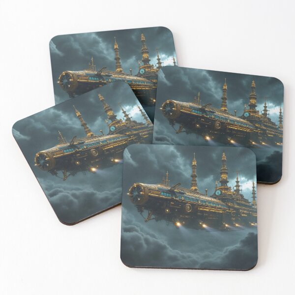 Item preview, The Flying Fortress - Steampunk Airship designed and sold by Bibi Design.