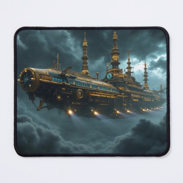 Item preview, The Flying Fortress - Steampunk Airship designed and sold by Bibi Design.