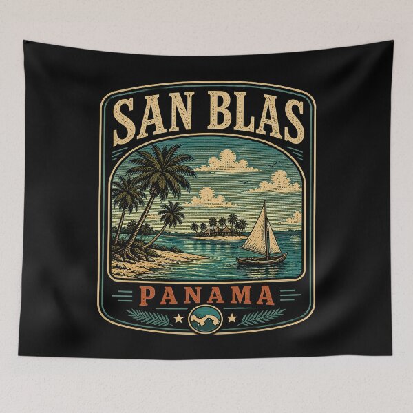 Item preview, San Blas - Panama designed and sold by GoodOldVintage.