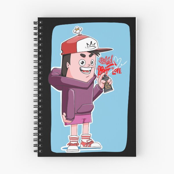 Item preview, Street art boy with spray paint designed and sold by FarizCheck.