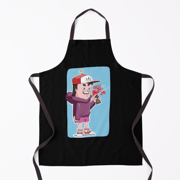 Item preview, Street art boy with spray paint designed and sold by FarizCheck.