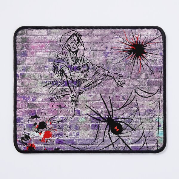 Item preview, Dark Street Art Mystery – Abstract Graffiti Wall Design designed and sold by PetruArtDesigns.