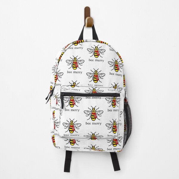 Item preview, Manchester Worker Bee Merry Christmas designed and sold by bravoalpha.