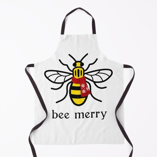 Item preview, Manchester Worker Bee Merry Christmas designed and sold by bravoalpha.