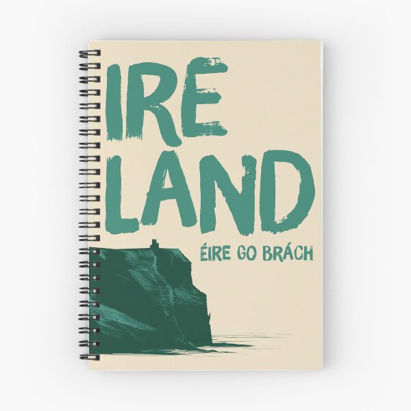 Item preview, Ireland Cliffs, Vintage Emerald Art designed and sold by MarkedArtPrints.