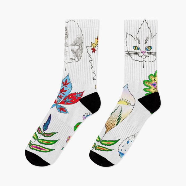 Item preview, Fantasy Psychedelic Leaves (version 3) designed and sold by ales-panz.