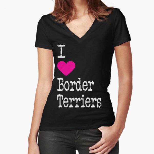 I Love Heart My Border Terrier T-Shirt