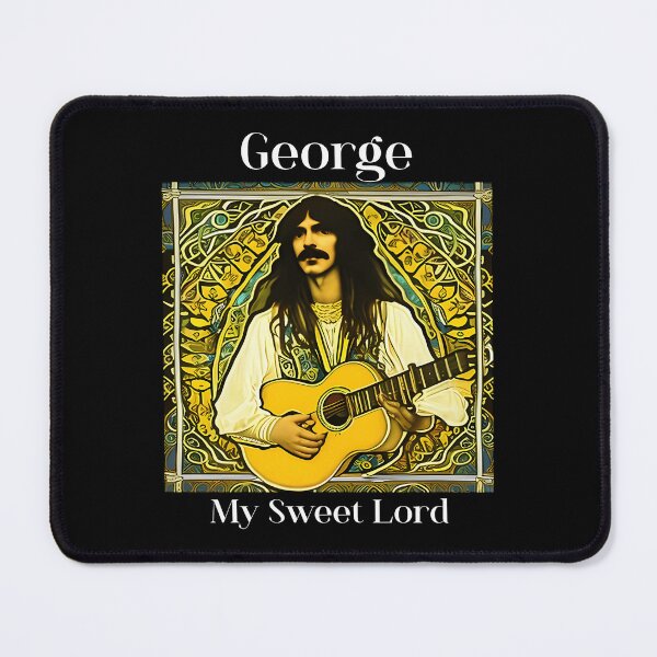 Item preview, Psychedelic Folk Rock Art Nouveau George Harrison designed and sold by eltonjr.