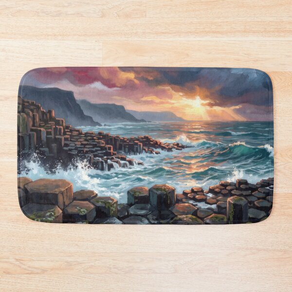 Item preview, Giant's Causeway Northern Ireland designed and sold by RedPeaStudio.