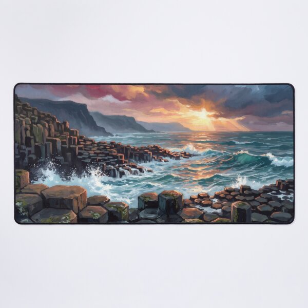 Item preview, Giant's Causeway Northern Ireland designed and sold by RedPeaStudio.