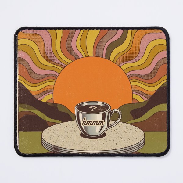 Item preview, Hmmm Meme Coffee Cup Funny Thinking Reaction Coffee Lover Meme T-Shirt Design designed and sold by pawsome purrfect.