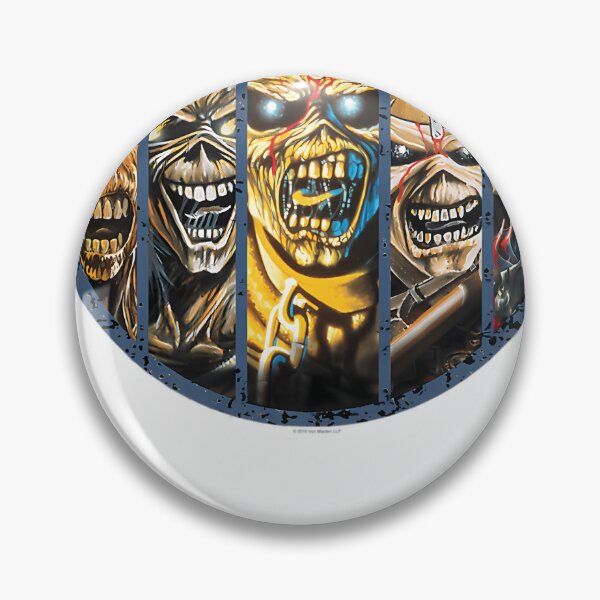 Item preview, Iron Maiden Eddie Evolution Through The Years Album Cover Montage designed and sold by ArtisticTpulse.