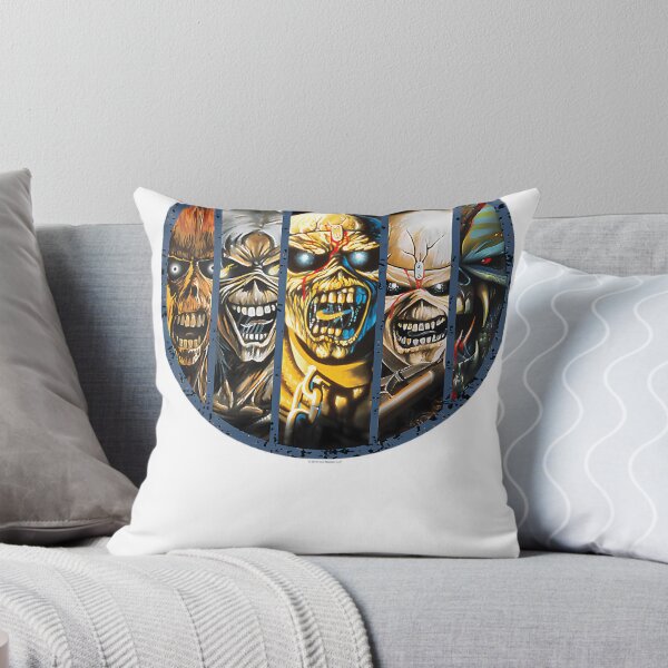 Item preview, Iron Maiden Eddie Evolution Through The Years Album Cover Montage designed and sold by ArtisticTpulse.