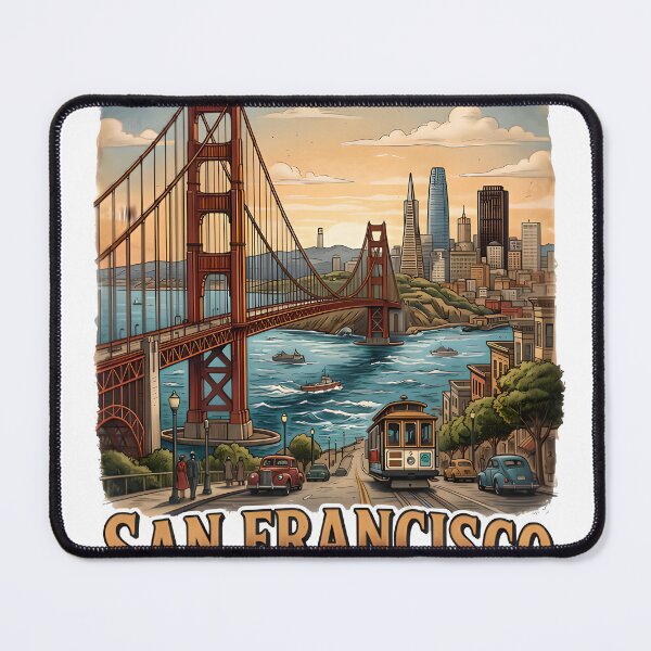 Item preview, san francisco,big bridge designed and sold by Hephaestus's Forge.