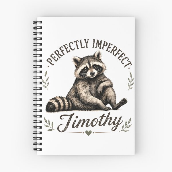 Item preview, Perfectly Imperfect Jimothy Raccoon designed and sold by rickilamo.