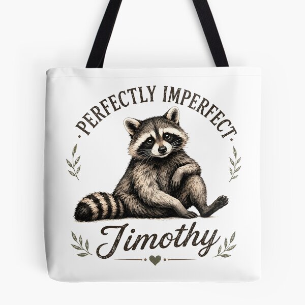 Item preview, Perfectly Imperfect Jimothy Raccoon designed and sold by rickilamo.