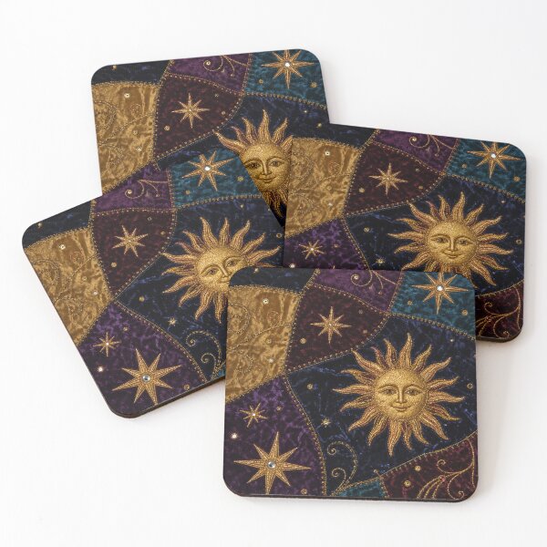 Item preview, 1990s Whimsigoth Sun Velvet Patchwork designed and sold by PixelPanduh.
