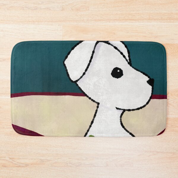 Item preview, Ghost Puppy in Pet Bed with Toys designed and sold by JaygiesDesign.