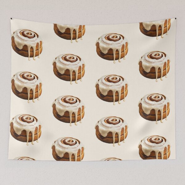 Item preview, Sweet Cinnamon Roll With Creamy Icing designed and sold by jianina-alondra.