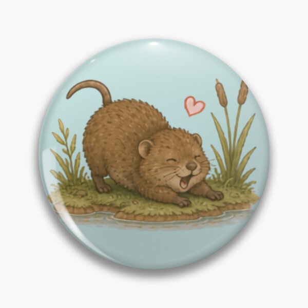 Item preview, Morning Stretch Water Vole designed and sold by MellowMunchkins.