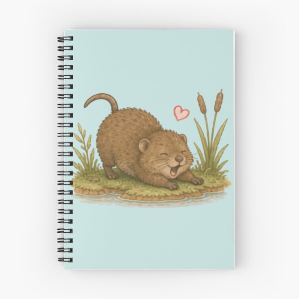 Item preview, Morning Stretch Water Vole designed and sold by MellowMunchkins.