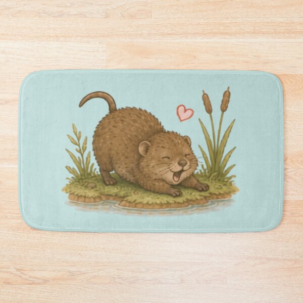 Item preview, Morning Stretch Water Vole designed and sold by MellowMunchkins.
