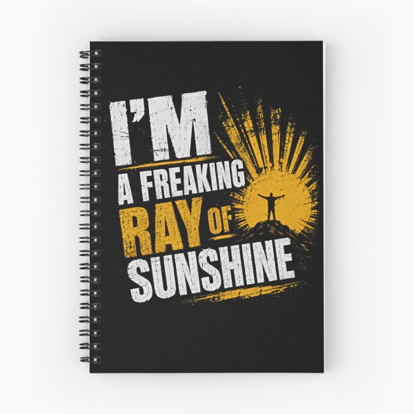 Item preview, I'm A Freaking Ray Of Sunshine Sarcastic Optimist Funny Personality designed and sold by RetroMini2026.