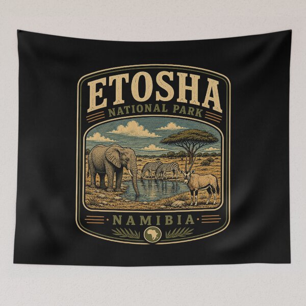 Item preview, Etosha National Park - Namibia designed and sold by GoodOldVintage.