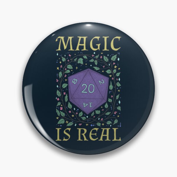 Item preview, Magic is Real D20 designed and sold by leeleeandthebee.